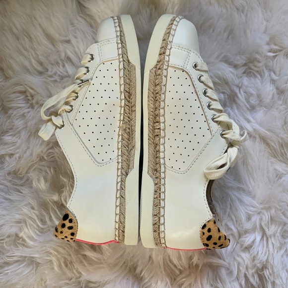 DOLCE VITA Morris Off White Leather Sneakers | 10 - Picture 8 of 9
